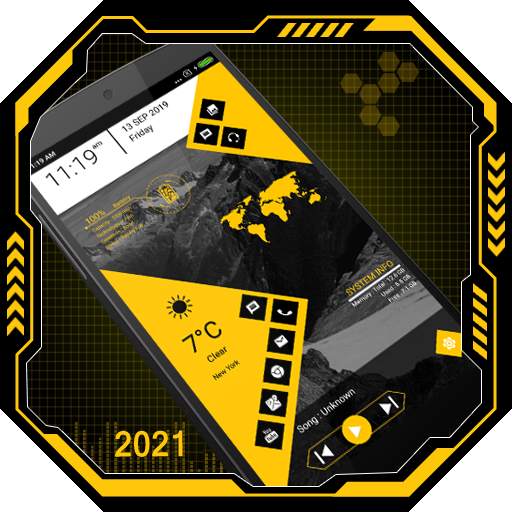 Angle Launcher - App lock, Hide App, HD wallpaper 9.0