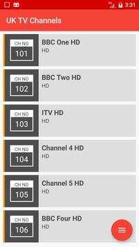 UK TV Channels स्क्रीनशॉट 4
