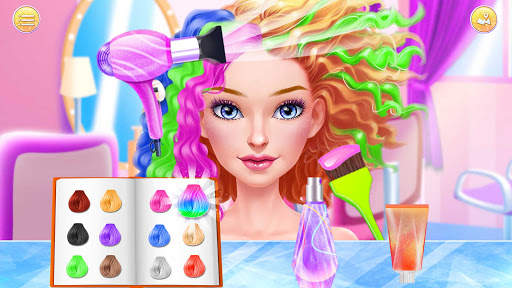 Hair Stylist Nail Salon Games screenshot 3