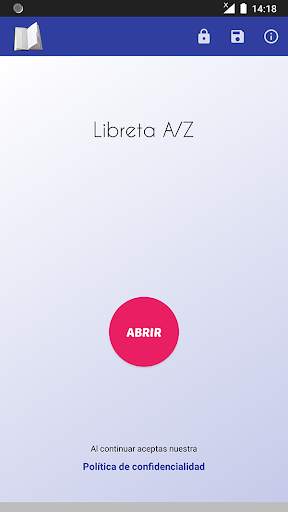 Libreta А/Z screenshot 1
