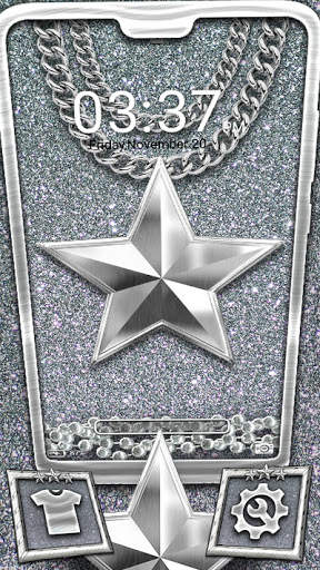 Silver Star Theme Launcher screenshot 3