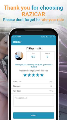 RAZICAR Captain-Car Booking App स्क्रीनशॉट 5