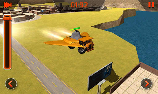 Flying Dump Truck Simulator screenshot 3