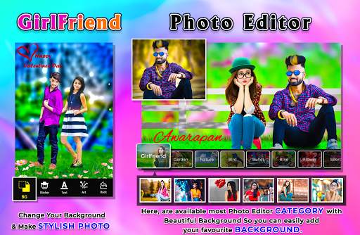 Girl Friend Photo Editor screenshot 2