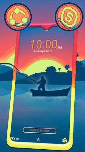 Sunrise Painting Theme screenshot 3