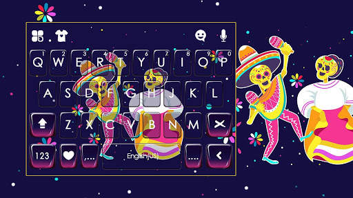 Tema Keyboard Cinco de Mayo screenshot 1