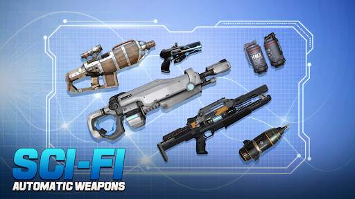 Sci-Fi Offline Shooting Games screenshot 8