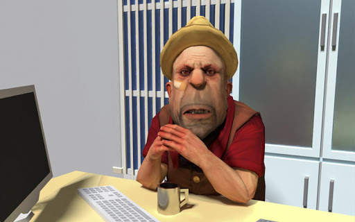 Virtual Office Goosebumps Angry Boss 3D स्क्रीनशॉट 4