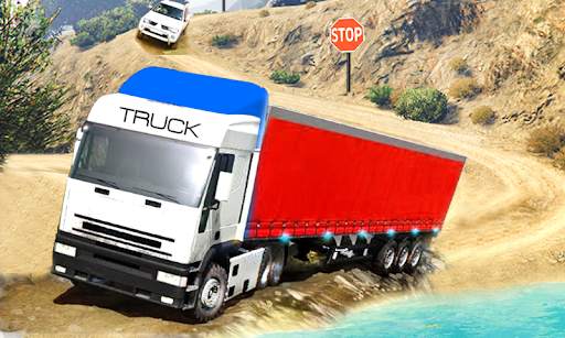 Offroad Cargo Truck Driving Simulator Hill Trucker screenshot 1