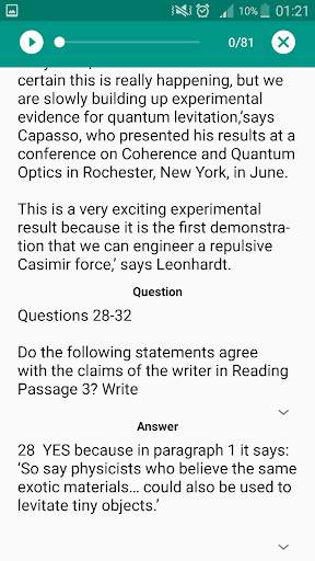 IELTS Reading screenshot 6
