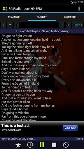 SG Radio screenshot 3