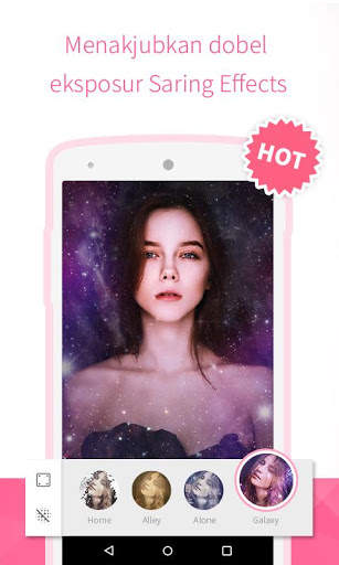 Kamar Selfie Lite - Camera 360 screenshot 1
