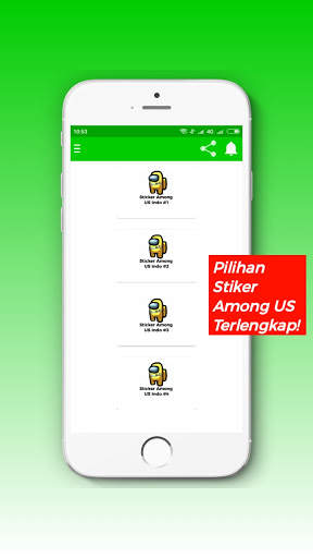 Stiker WA Among Us screenshot 2