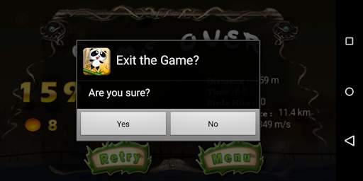 Flying Panda - Android Platformer Game screenshot 5