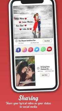 Love Video Maker With Music : Love Lyrics screenshot 5