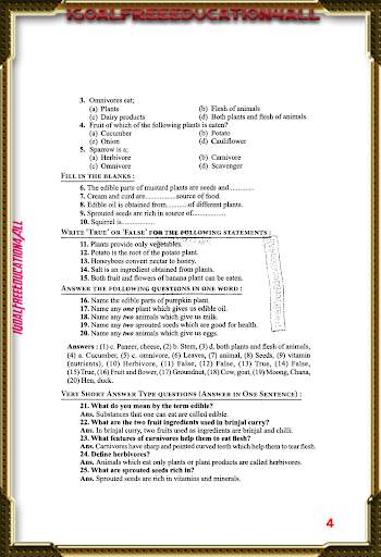 6th class science solution ncert | Notes скриншот 4