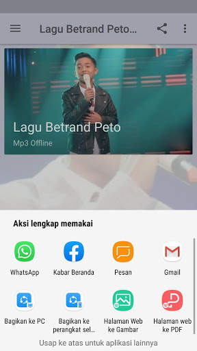 Lagu Betrand Peto Offline screenshot 2