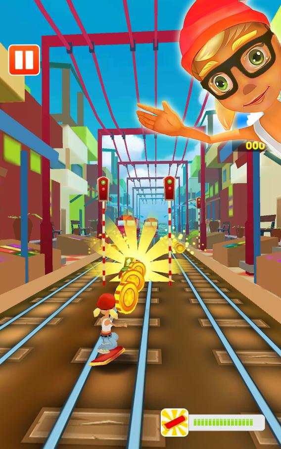 Subway Surfing Princess Runners FREE GAME screenshot 2