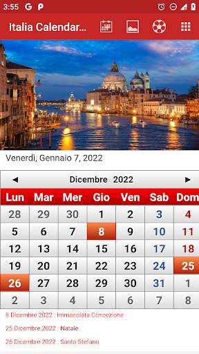 Italia Calendario 2022 5 تصوير الشاشة