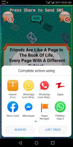 Gandy SMS & Story screenshot 2