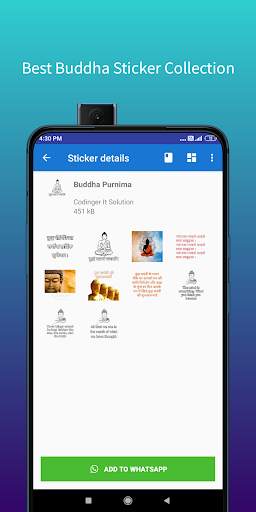 Buddha Purnima Stickers For WhatsApp - WAStickers screenshot 6