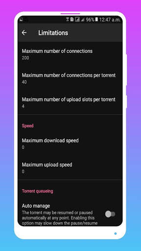 Torrent Client Pro (Free) screenshot 7
