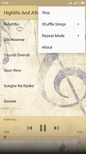 Nigerian Highlife & Afrobeat Songs screenshot 1