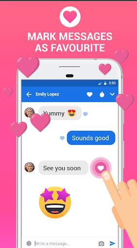 Messenger Parallel Dual App SMS Video Chat Texting screenshot 3