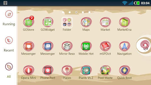 Rose FREE GO Launcher EX Theme screenshot 6