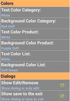 Shopping List Color Easy screenshot 6