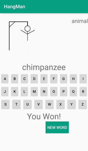 HangMan Free screenshot 1