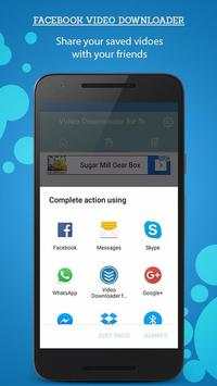 Facebook Video Downloader screenshot 7
