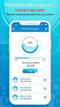 Recover Deleted Contacts - Backup, Export, Restore screenshot 2