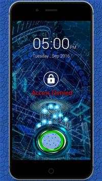 Fingerprint Lock Screen Prank screenshot 2