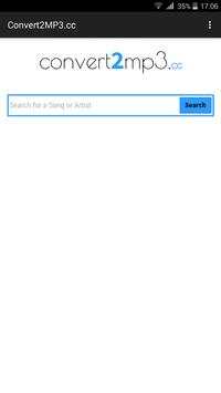 Convert2MP3 - Tube MP3 скриншот 1
