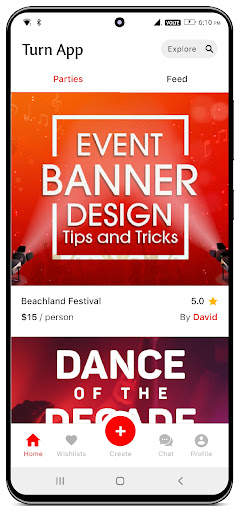 Turn App screenshot 1