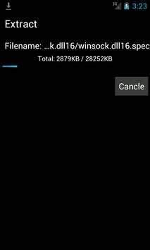 Unrar screenshot 2
