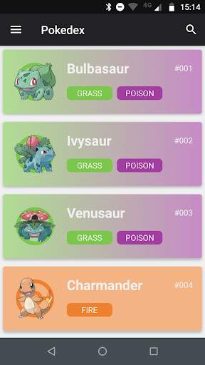 GoldDex - National Pokedex for Pokemon screenshot 1
