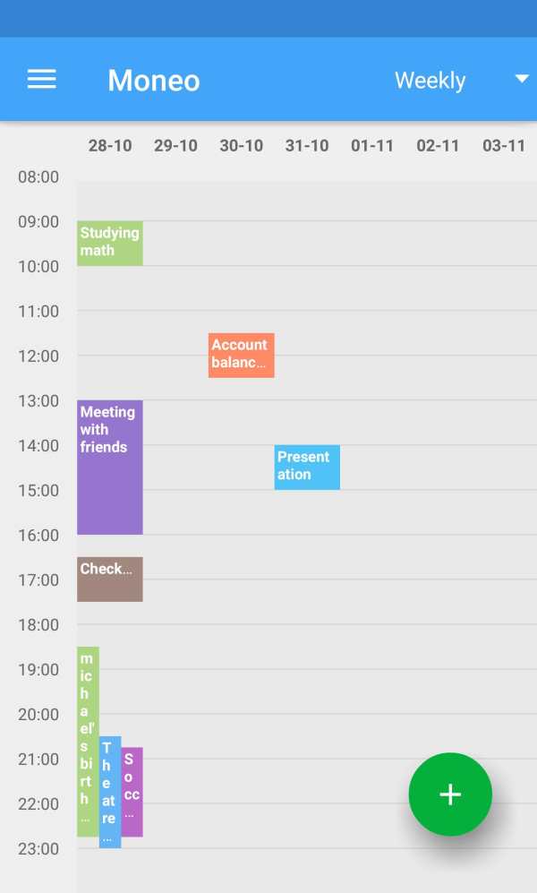 Moneo - Plan & Share Events screenshot 8