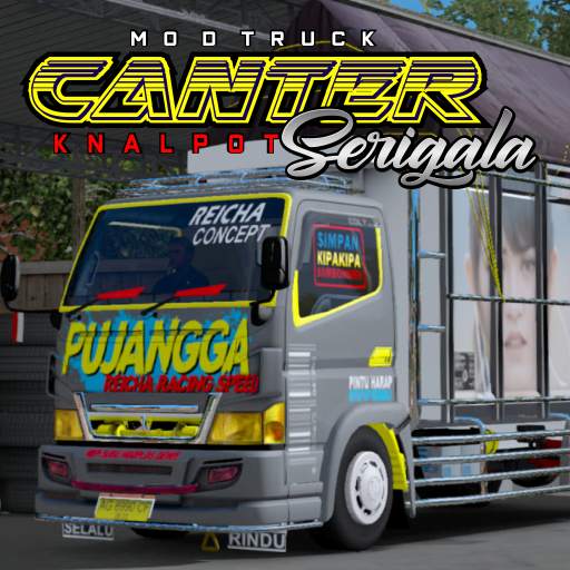 Mod Truck Canter Knalpot Serigala 1.0