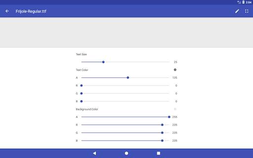 Font Viewer Plus 18 تصوير الشاشة