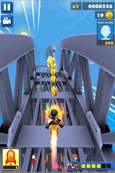 Subway Ninja Run 2018 - MultiPlayer Runner screenshot 3