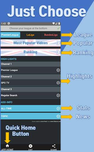 Football Highlights(Fast-Link) screenshot 3