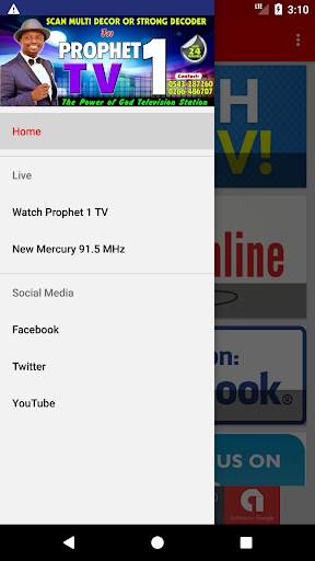 Prophet 1 TV - Rev. Dr. Ebenezer Opambour screenshot 2