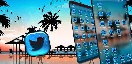 Maldives Beach Launcher Theme screenshot 7
