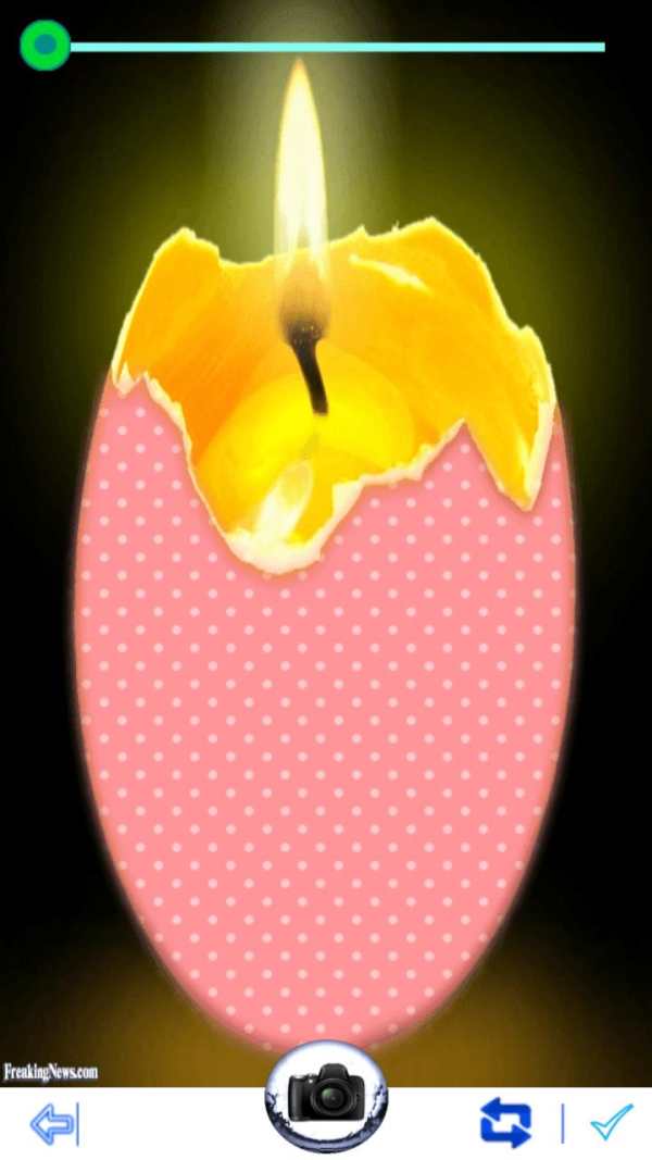 Beautiful Candle Photo Lab Editor screenshot 2
