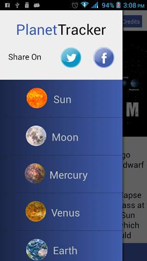 Planet Tracker screenshot 2