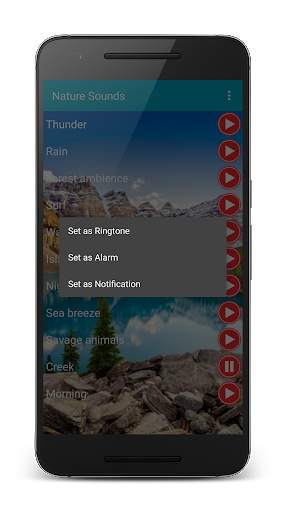 Nature sounds to sleep to screenshot 8