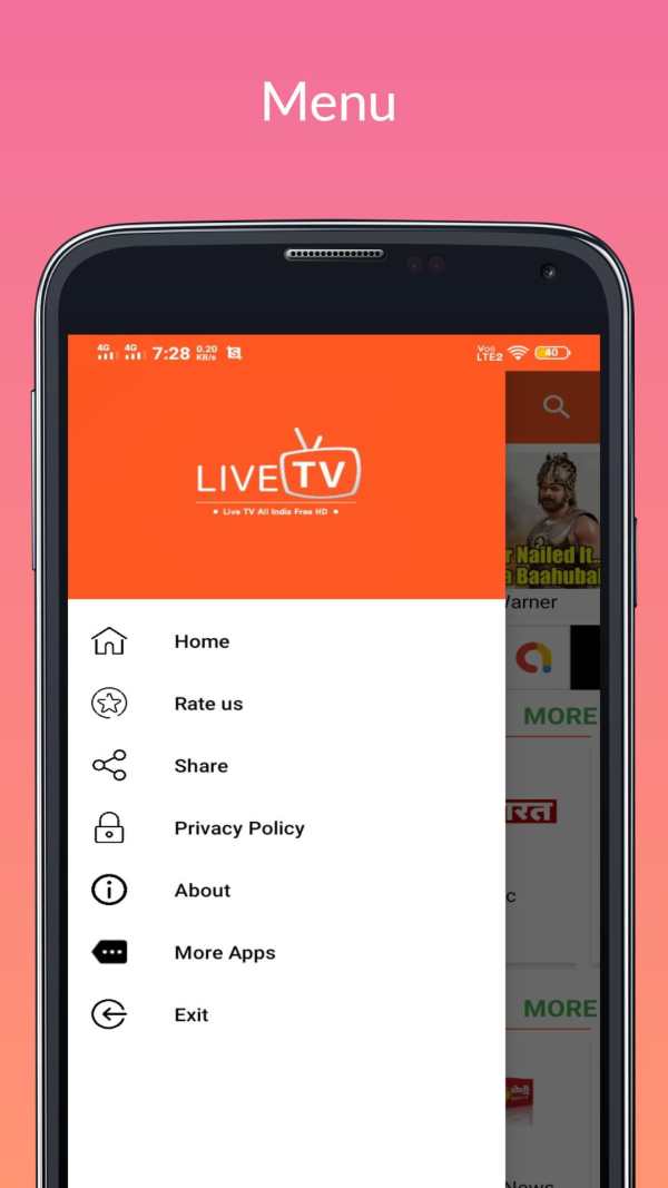 Live TV All India Free HD screenshot 2