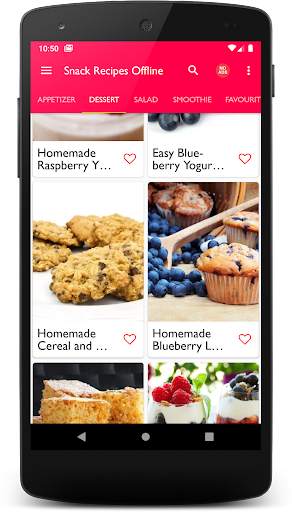 Snacks Recipes Offline screenshot 3